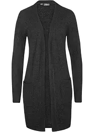 Gilet long en maille bouclée, bonprix