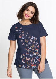 T-shirt à imprimé papillon, RAINBOW