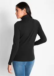 Pull à col roulé en fine maille, bonprix