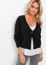Gilet classique en fine maille, bonprix