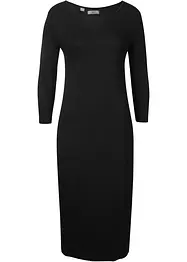 Robe T-shirt manches 3/4, bonprix