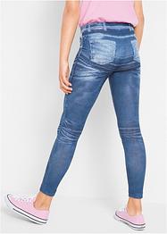Legging fille imprimé jean, bpc bonprix collection