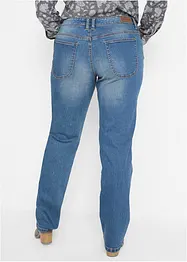 Jean Straight taille mi-haute, extensible, bonprix