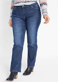 Jean extensible Mid Waist, Straight, bonprix