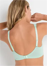 Lot de 3 soutiens-gorge sans armatures avec coton, bonprix
