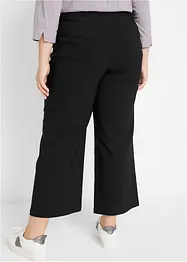 Jupe-culotte en bengaline avec taille large élastique, bonprix