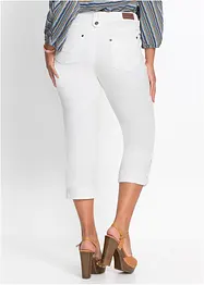 Jean slim mid waist, cropped, bonprix