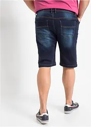 Bermuda confortable en jean et molleton, Regular, bonprix