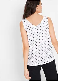 Top avec patte de boutonnage, bonprix