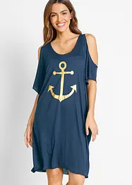 Robe de plage à découpes en viscose, bpc selection