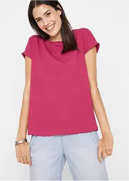 T-shirt boxy manches courtes, bonprix