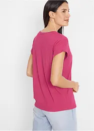 T-shirt boxy manches courtes, bonprix