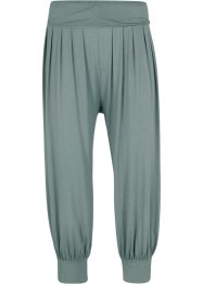 Pantalon sarouel à taille confortable, longueur 3/4, bpc bonprix collection