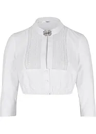 Blouse Dirndl à dentelle, bonprix