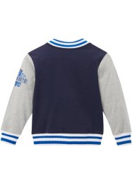 Blouson sweat-shirt style Campus garçon en coton, bpc bonprix collection