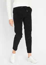 Pantalon en velours côtelé à taille élastiquée, bonprix
