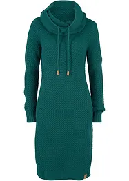 Robe en maille à col châle, bonprix