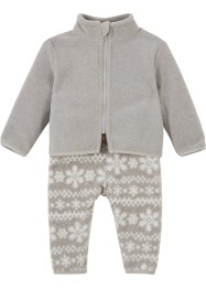 Gilet bébé en polaire + pantalon en polaire (Ens. 2 pces.), bpc bonprix collection