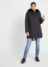 Parka fonctionnelle avec polaire peluche, bonprix