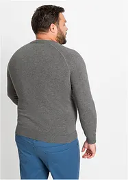 Lot de 2 pulls en fine maille 100% coton, bonprix