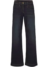 Jean large taille mi-haute élastiquée, bonprix