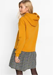 Robe sweat style 2 en 1, bonprix