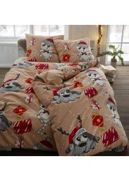 Parure de lit motif chien et chat, bpc living bonprix collection