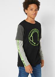 T-shirt garçon double épaisseur, bpc bonprix collection