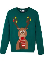 Pull de Noël garçon, bonprix