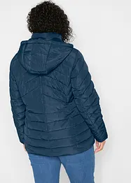 Veste matelassée légère avec capuche amovible, bonprix