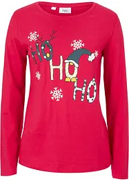 T-shirt de Noël manches longues, bonprix