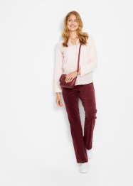 Pantalon Flare en velours côtelé extensible avec taille haute confortable, bpc bonprix collection