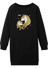Robe sweat fille en coton, bpc bonprix collection