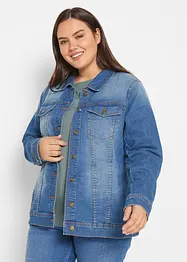 Veste en jean extensible, Basic, bonprix