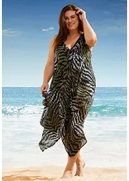 Robe de plage longue en mousseline, bonprix