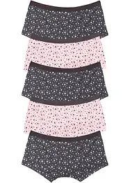 Lot de 5 culottes fille, bonprix