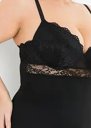 Caraco soutien-gorge en matière microfibre lisse, bonprix