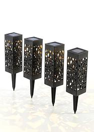 Piquets de jardin solaires ornements (Ens. 4 pces.), bpc living bonprix collection