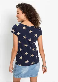 T-shirt avec étoiles, bonprix