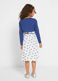 Robe fille, boléro, ceinture (ens. 3 pces.), bonprix