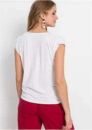 T-shirt à col bénitier, bonprix