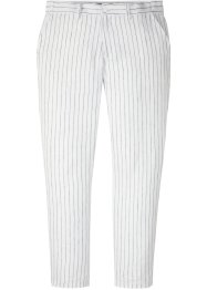 Pantalon en lin avec taille confortable Regular Fit, Straight, bpc selection