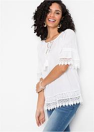 Tunique à dentelle et volants, BODYFLIRT