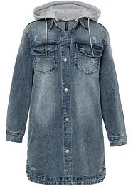 Veste en jean à capuche, bonprix