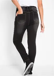 Jean taille haute slim, classique, bonprix