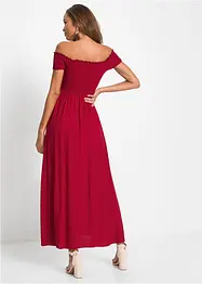 Robe avec détail smocké, bonprix