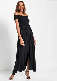Robe avec détail smocké, bonprix