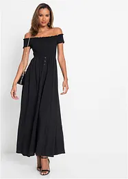 Robe avec détail smocké, bonprix