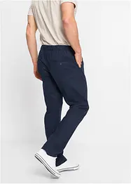 Pantalon chino Regular avec lin, Straight, bonprix