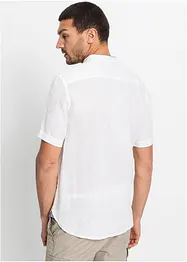 Chemise manches courtes 100% lin, bonprix